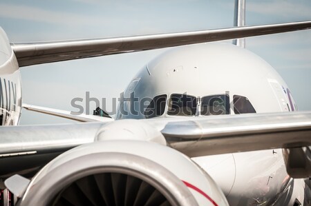 military cargo plane Stock photo © nelsonart