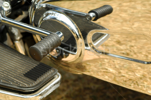 motorcycle gear shift Stock photo © nelsonart