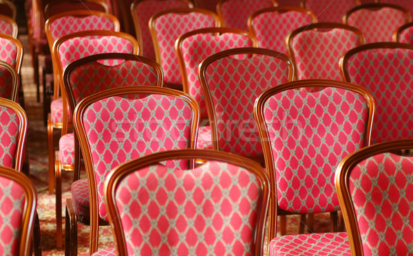 Luxe chaises qualité luxueux conférence [[stock_photo]] © nelsonart