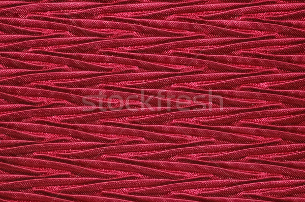 Rosso tessuto profondità primo piano sfondo Foto d'archivio © nelsonart