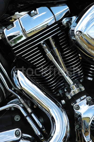 motorcycle engine Stock photo © nelsonart