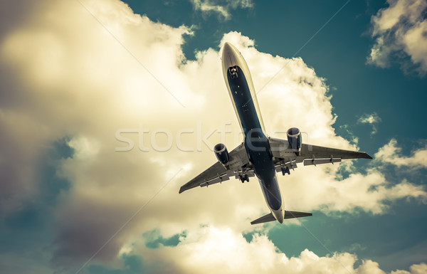 retro jet Stock photo © nelsonart