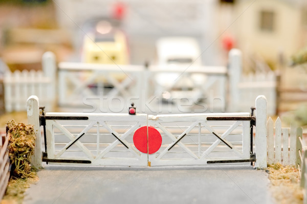 railroad crossing Stock photo © nelsonart