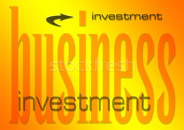 Business investimento illustrazione soldi lavoro industria Foto d'archivio © nelsonart