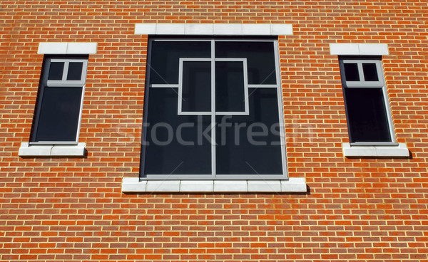 bricks and windows Stock photo © nelsonart