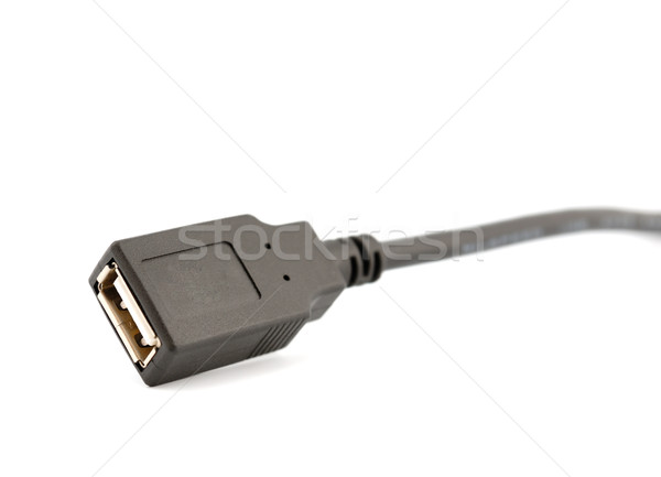 USB connectors, cable. Stock photo © nemalo
