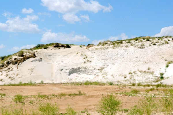 Industrial working out of forming sand Stock photo © nemalo