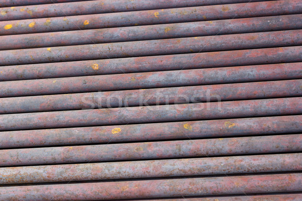 Backgrounds collection - Texture of rusty pipes Stock photo © nemalo