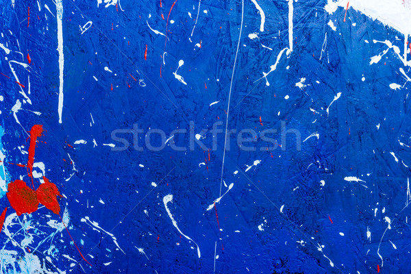 Stock photo: Backgrounds collection - Blots and stains of paint