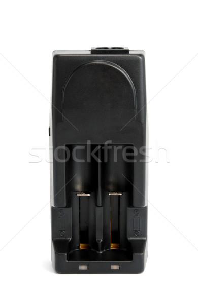 電池 孤立 白 背景 移動 黑色 商業照片 © nemalo