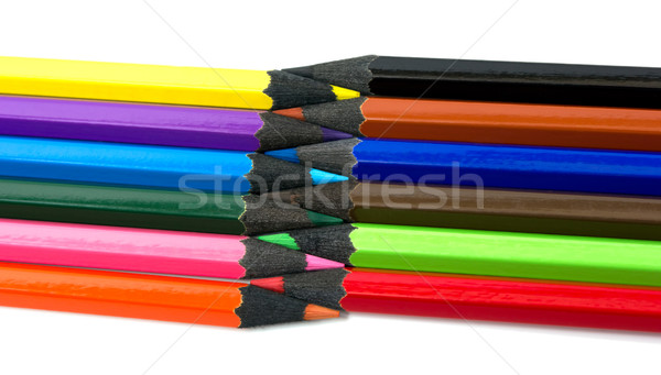 Color pencils Stock photo © nemalo