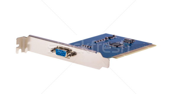 Electronic collection - Computer video capture card Stock photo © nemalo