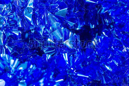 Natale decorazione blu design inverno colore Foto d'archivio © nemalo