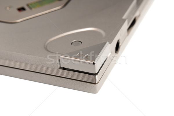 Electronic collection - Eject button Stock photo © nemalo