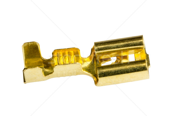 Electrical component bronze cable terminal connector Stock photo © nemalo