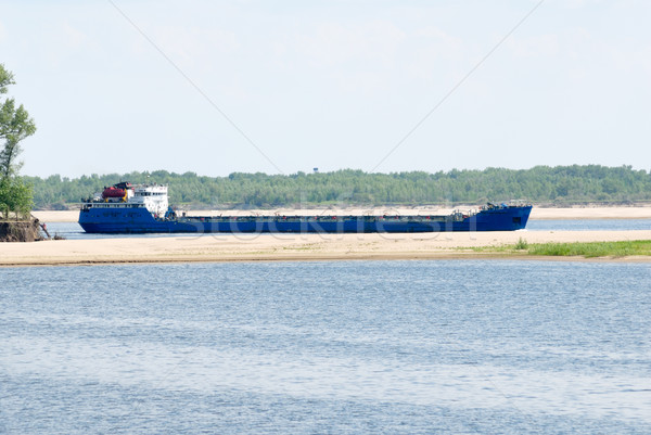 River ship Stock photo © nemalo