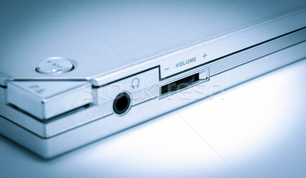 Electronic collection - Volume Control toned blue Stock photo © nemalo