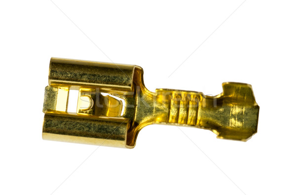 Electrical component bronze cable terminal connector Stock photo © nemalo
