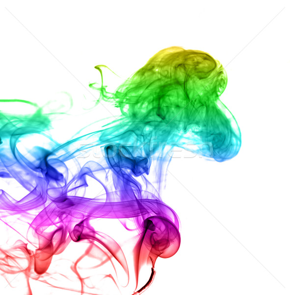 抽象的な 煙 光 芸術 波 ストックフォト © nemalo