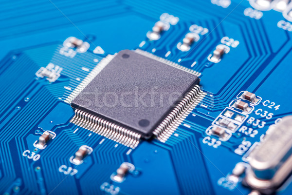 Electronic collection - computer circuit board Stock photo © nemalo