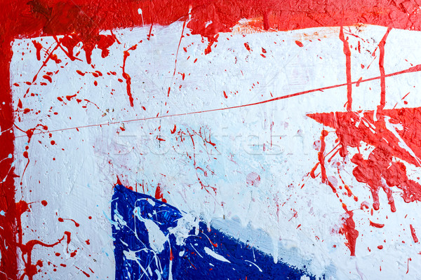 Backgrounds collection - Blots and stains of paint Stock photo © nemalo