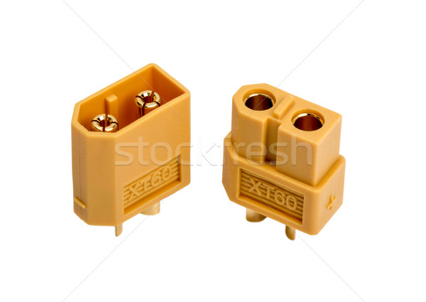 Electronic collection - Low voltage high-power connector industr Stock photo © nemalo