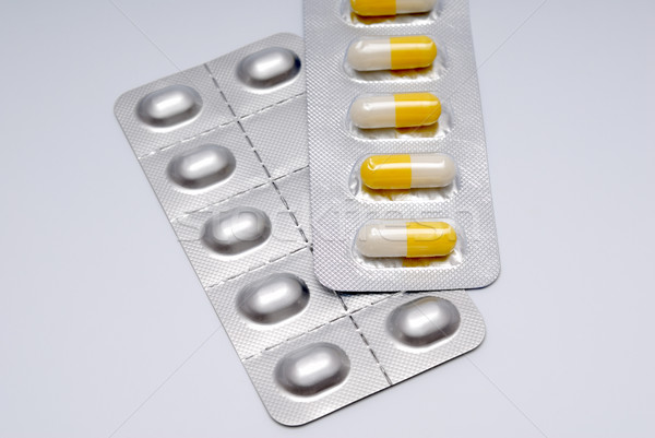 Capsules with a medicine Stock photo © nemalo
