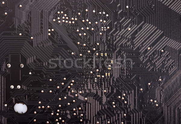 Electronic collection - backside computer mainboard Stock photo © nemalo