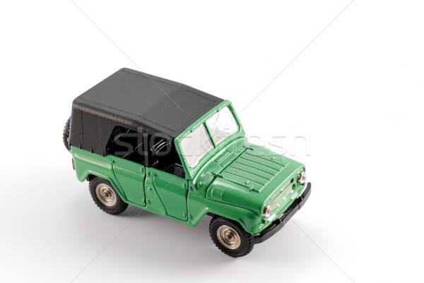 Collection scale model the Off-road car Stock photo © nemalo