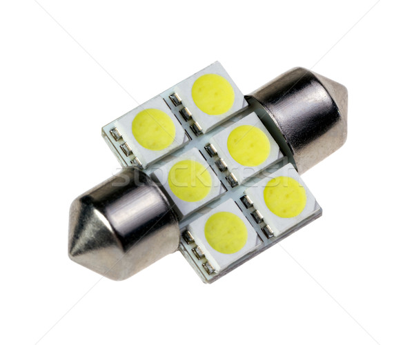 Stock photo: Led lamp for auto