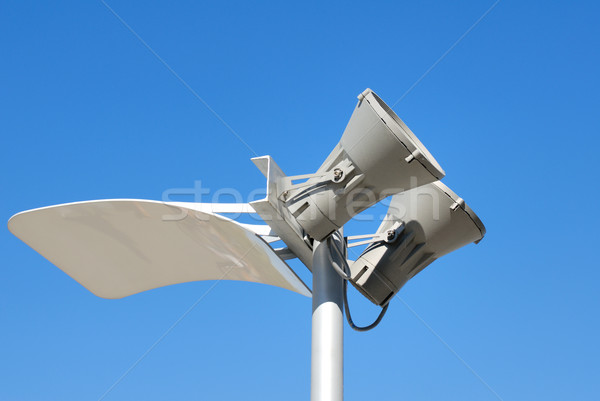 Modern lantern of street illumination Stock photo © nemalo