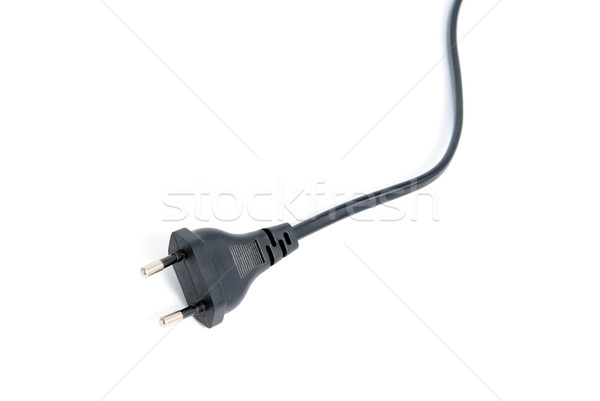 Electrical plug isolated on white background Stock photo © nemalo