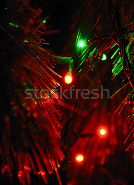 Borroso luz color foto Navidad Foto stock © nemalo