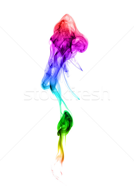 Abstract fum lumina artă val Imagine de stoc © nemalo
