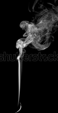 抽象 吸煙 光 黑暗 火 設計 商業照片 © nemalo
