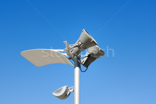 Modern lantern of street illumination Stock photo © nemalo