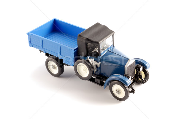 Collection scale model of the retro truck Stock photo © nemalo