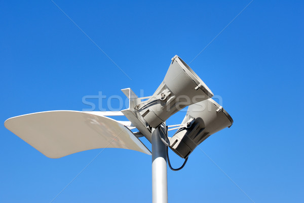 Modern lantern of street illumination Stock photo © nemalo