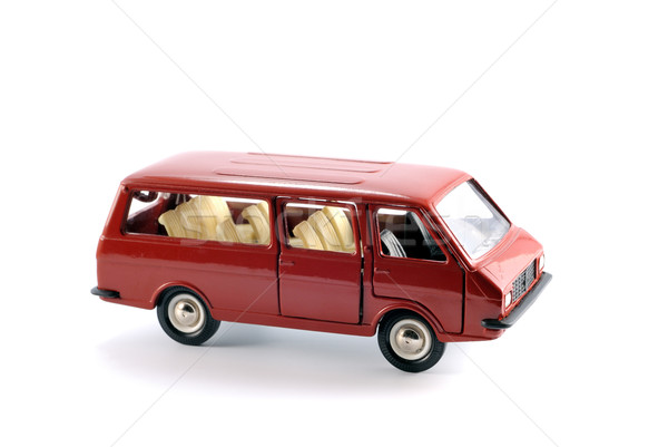 Foto stock: Microônibus · carro · coleção · escala · modelo · luz