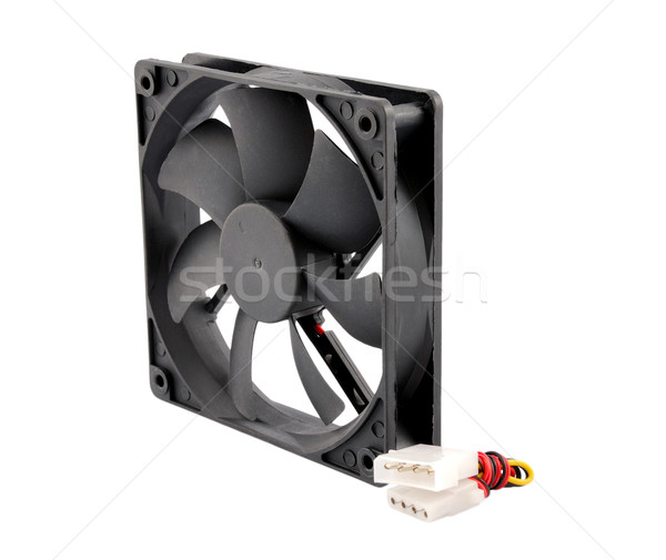Számítógép ventillátor izolált fehér technológia ipar Stock fotó © nemalo