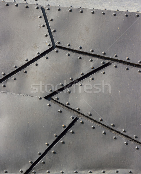 фоны коллекция текстуры металл черный металлической поверхности Сток-фото © nemalo