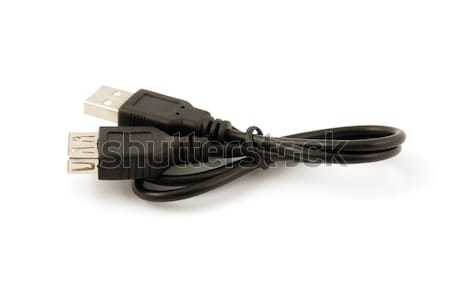 USB connectors, cable. Stock photo © nemalo