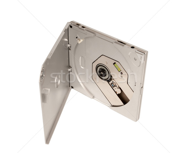 Electronic collection - Portable external slim CD DVD drive Stock photo © nemalo