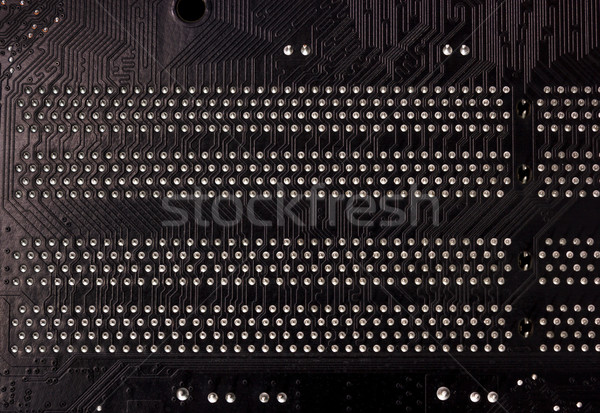 Electronic collection - backside computer mainboard Stock photo © nemalo