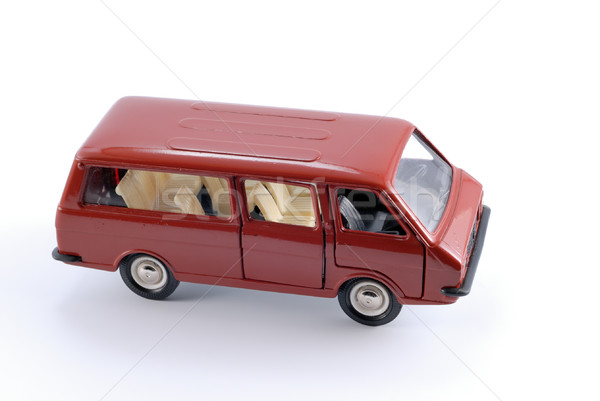 Collection scale model of the car Minibus Stock photo © nemalo