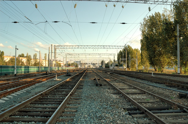 The railway Stock photo © nemalo