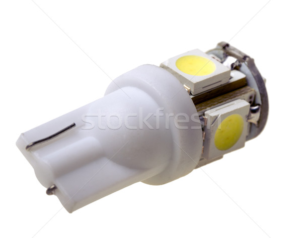 Lámpara auto aislado blanco coche luz Foto stock © nemalo