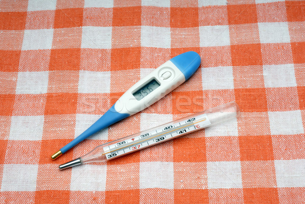 Medical thermometers Stock photo © nemalo