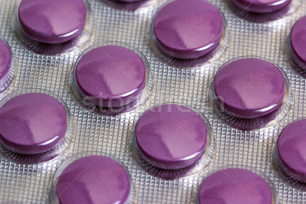 Medicine pills packed in blisters Stock photo © nemalo