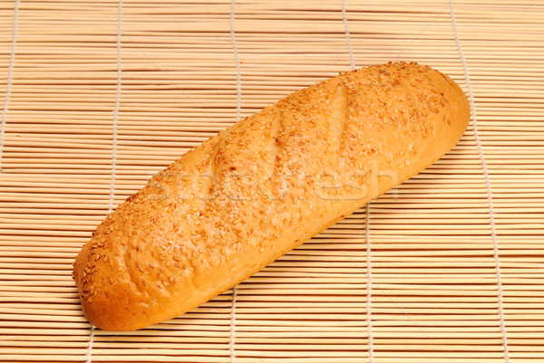 Pain français mini baguette fond pain Photo stock © nemalo